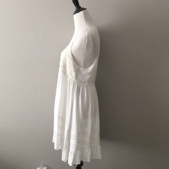 White Boho Dress - Picture 2 of 3